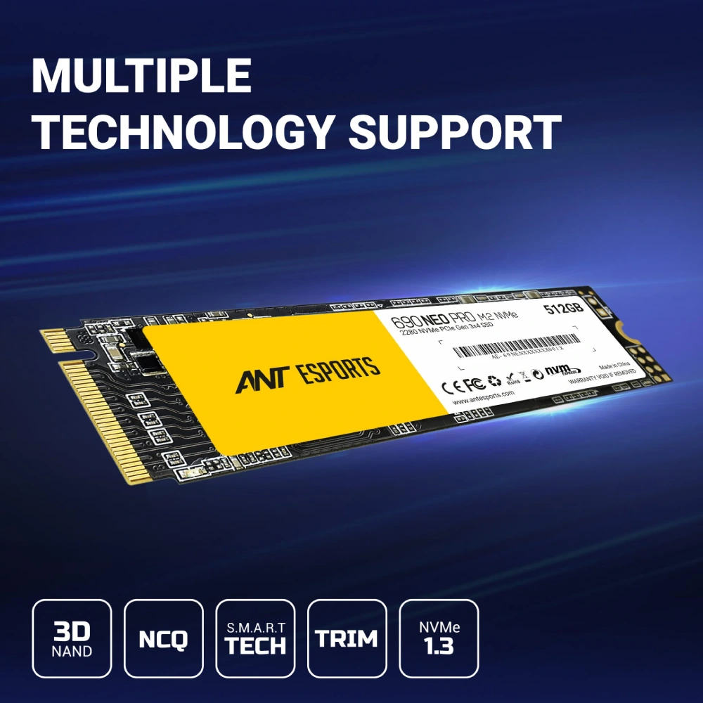 Ant Esports Internal SSD 512GB NVMe 690 Neo Pro view 4